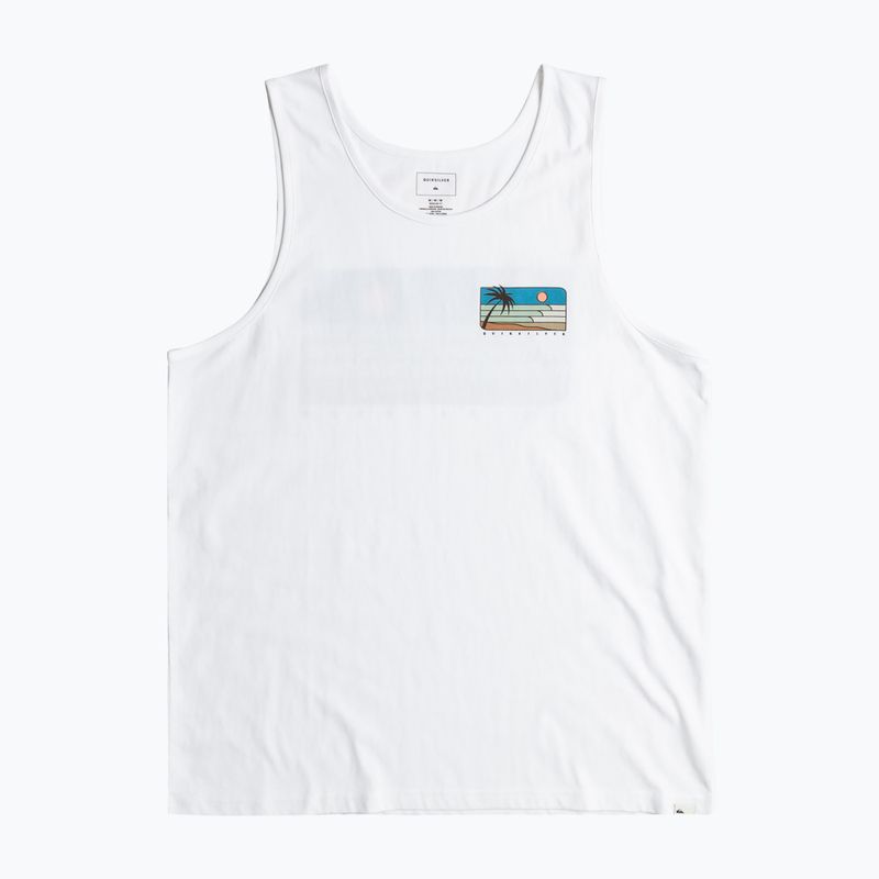 Мъжки потник Quiksilver Line Up Tank white