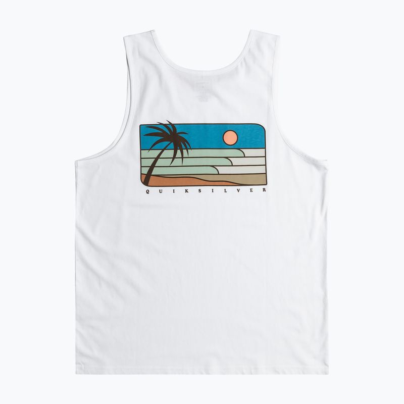 Мъжки потник Quiksilver Line Up Tank white 2