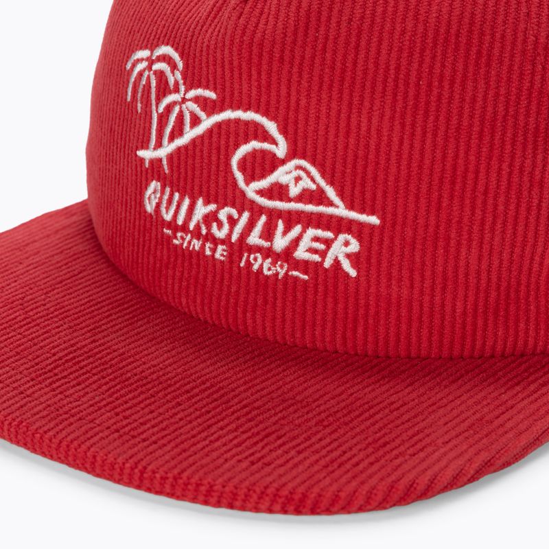 Мъжка бейзболна шапка Quiksilver Cord Stretcher high risk red 3