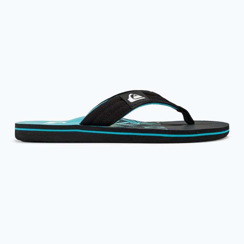 Мъжки джапанки Quiksilver Molokai Layback II blue / black / blue 2