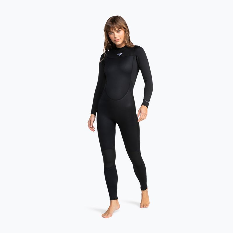 Дамски неопренов костюм за плуване ROXY 3/2 Prologue Back Zip Flock black