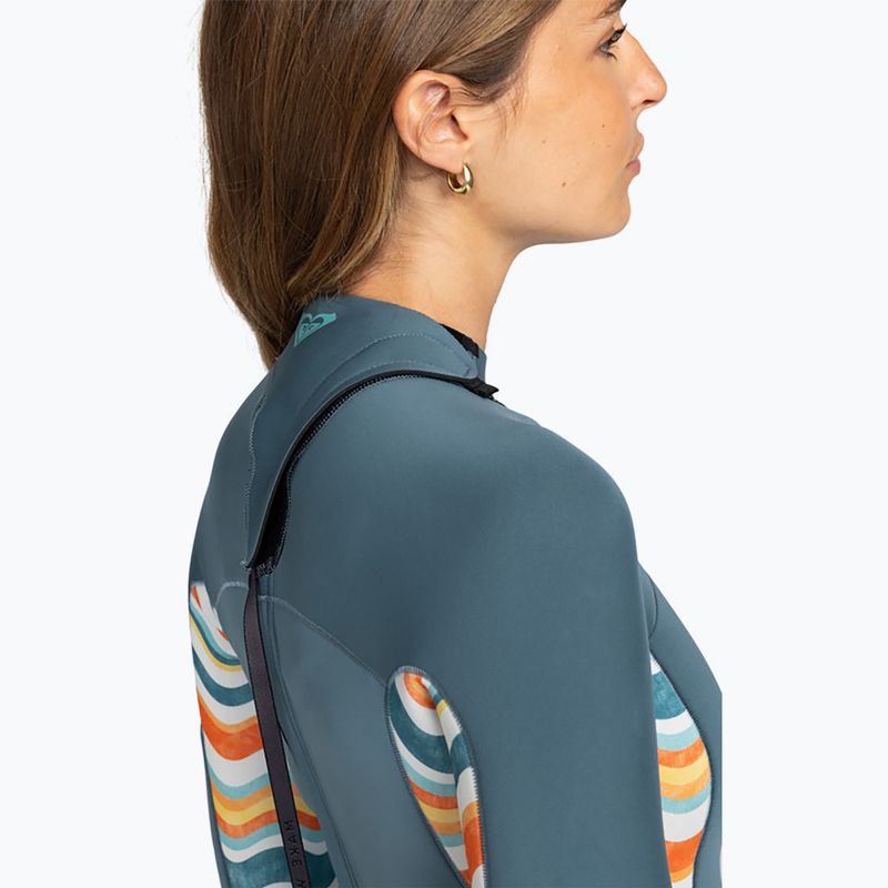 Дамски неопренов костюм за плуване ROXY 2.0 Swell Series Back Zip starglazer 5