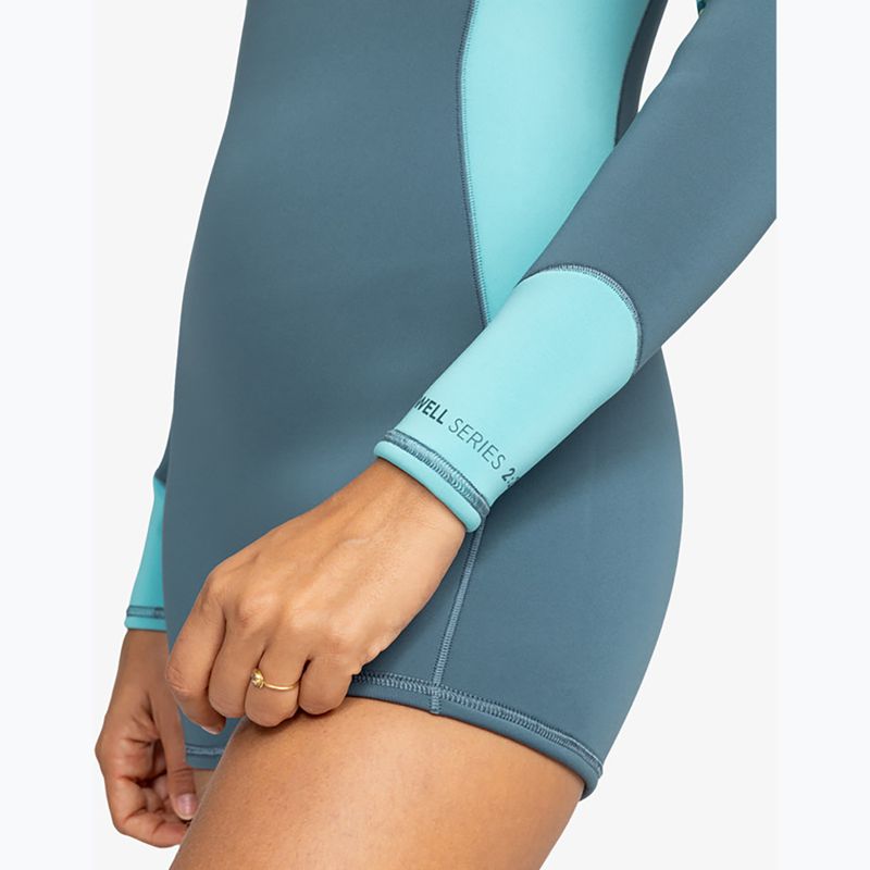 Дамски неопренов костюм за плуване ROXY 2.0 Swell Series Back Zip starglazer 7