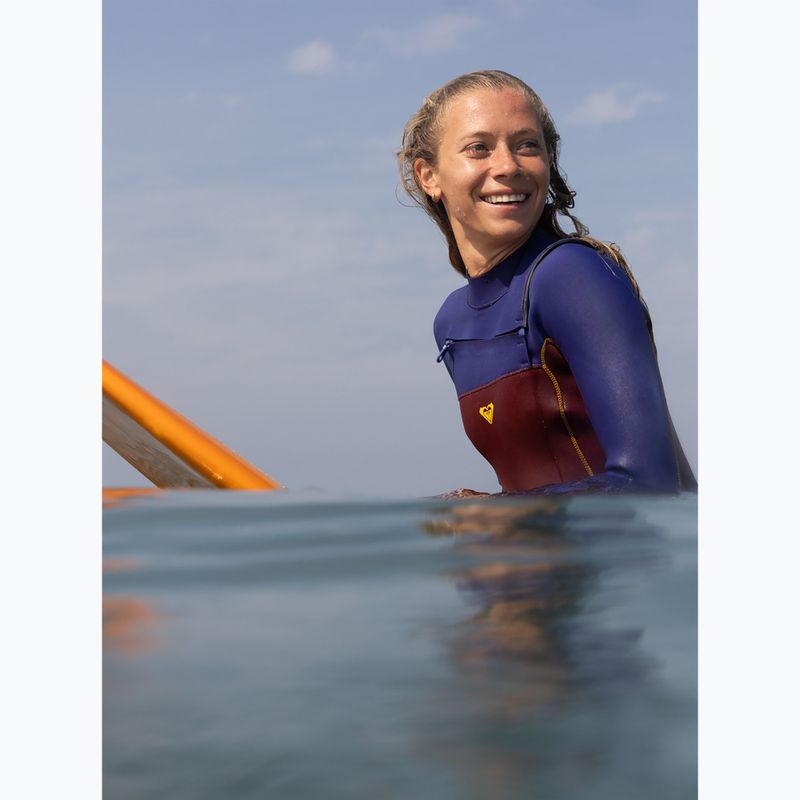 Дамски неопренов костюм за плуване ROXY 4/3 Rise Chest Zip GBS pomegranate 12