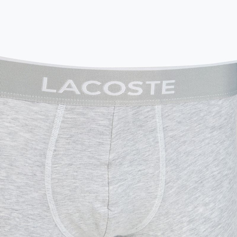 Боксерки Lacoste 5H3389 NUA 3 чифта black/white/silver chine 4