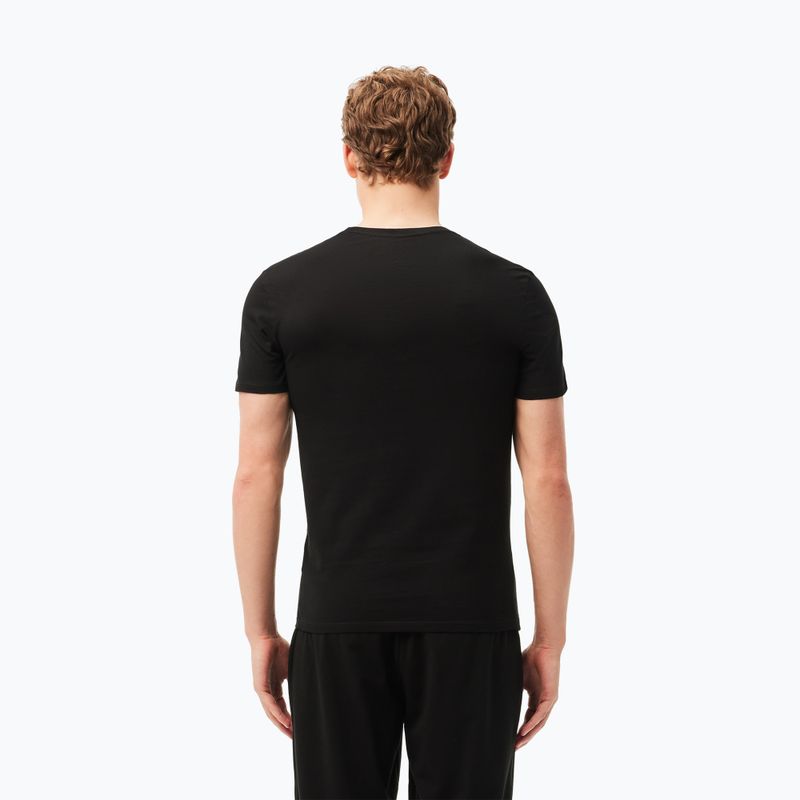 Мъжка тениска Lacoste TH3321 3 бр. black 4