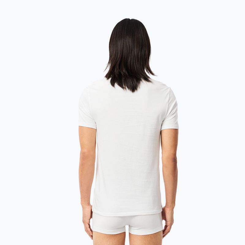 Мъжка тениска Lacoste TH3321 3 бр. white 4