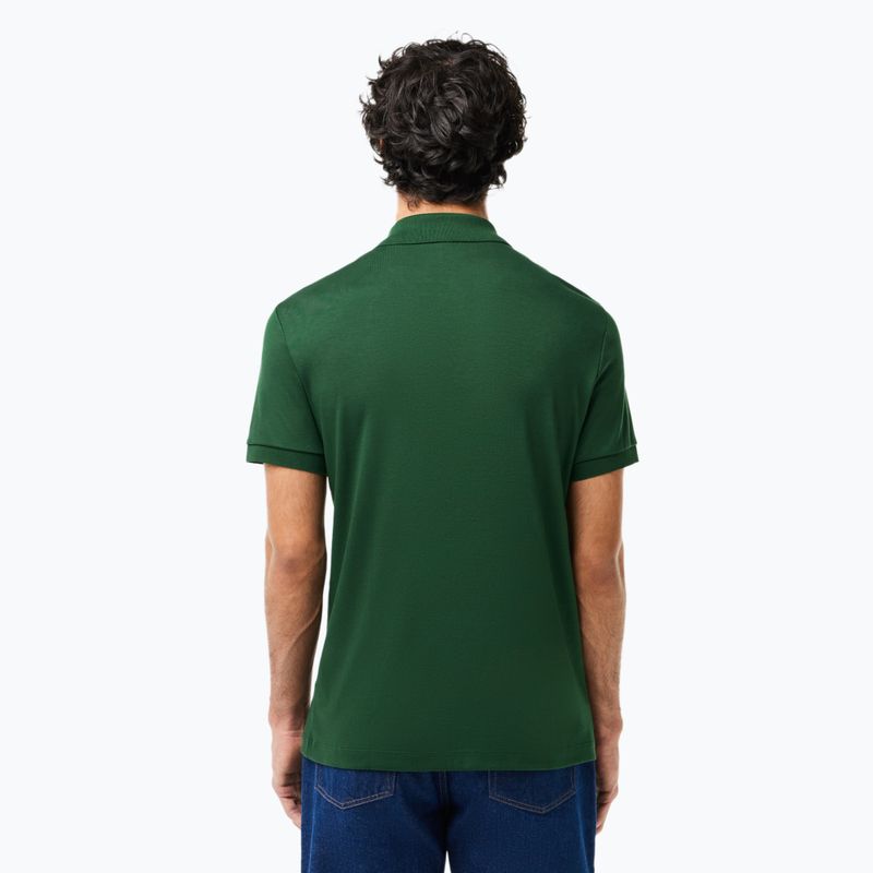 Мъжка поло тениска Lacoste DH2050 green 2