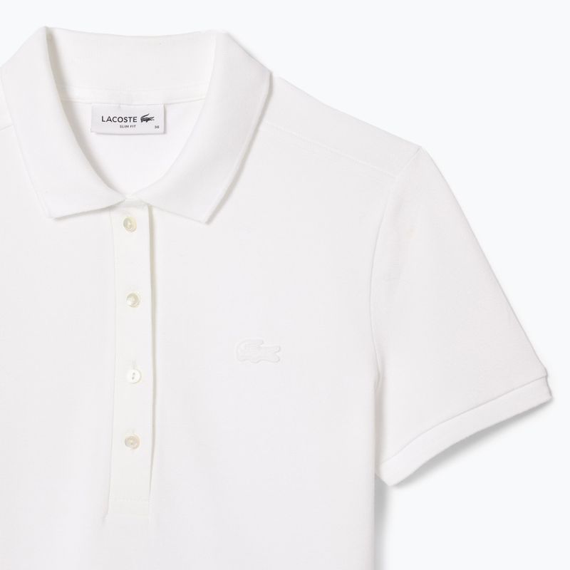 Дамска поло тениска Lacoste PF5462 001 white 5