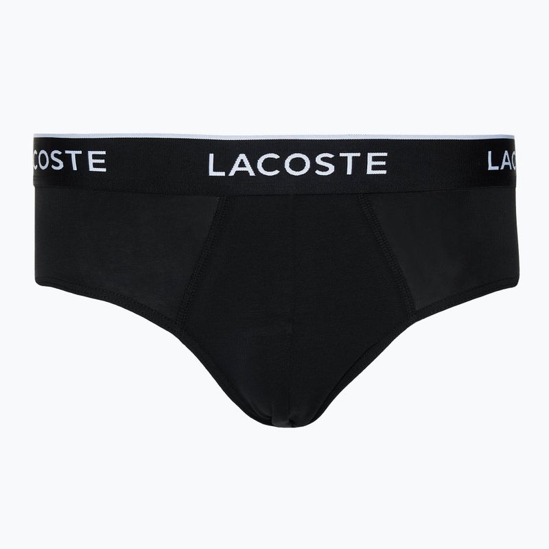 Мъжки слипове Lacoste 8H3472 3 чифта черни 2