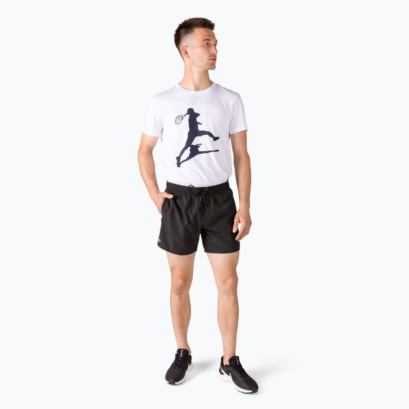 Мъжки къси панталони за плуване Lacoste MH6270 DY4 black 2