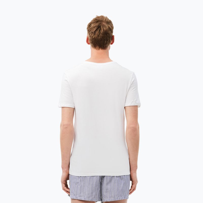 Мъжка тениска Lacoste TH3374 3-pack white 3