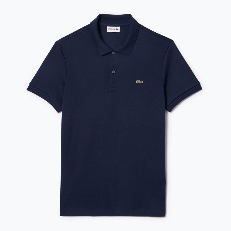 Мъжка поло тениска Lacoste DH2050 navy blue