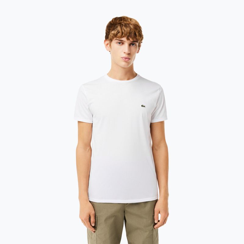 Мъжка тениска Lacoste TH6709 white