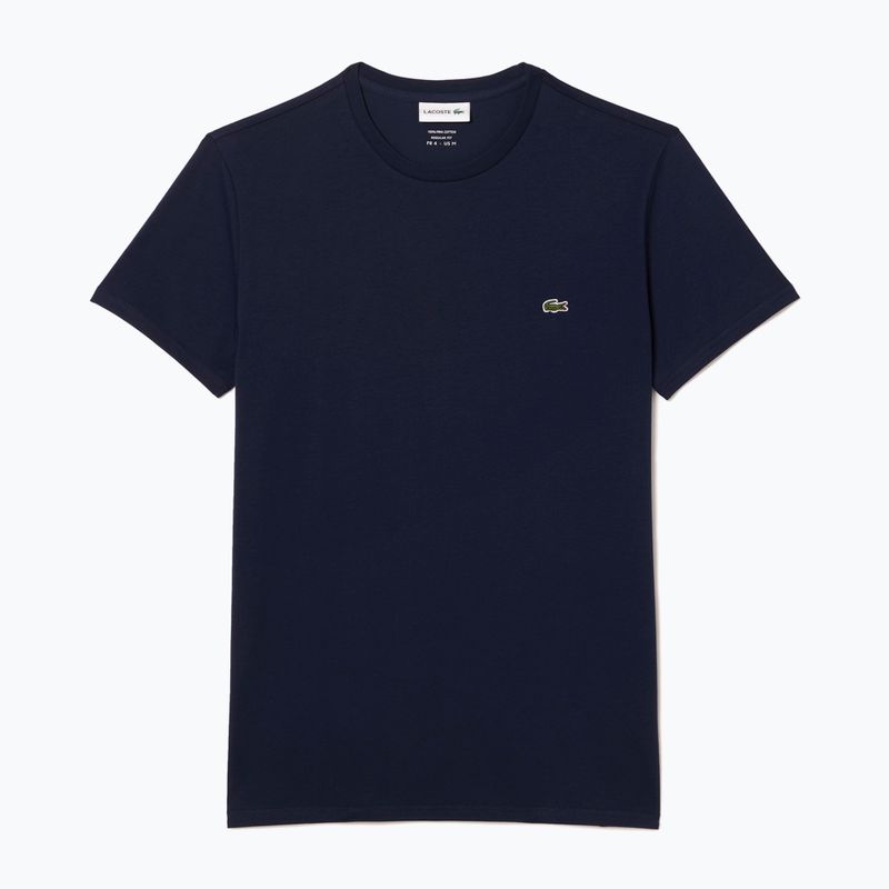 Мъжка тениска Lacoste TH6709 black 4