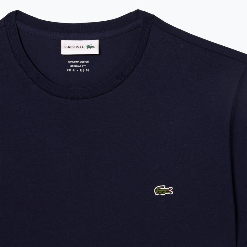 Мъжка тениска Lacoste TH6709 black 5