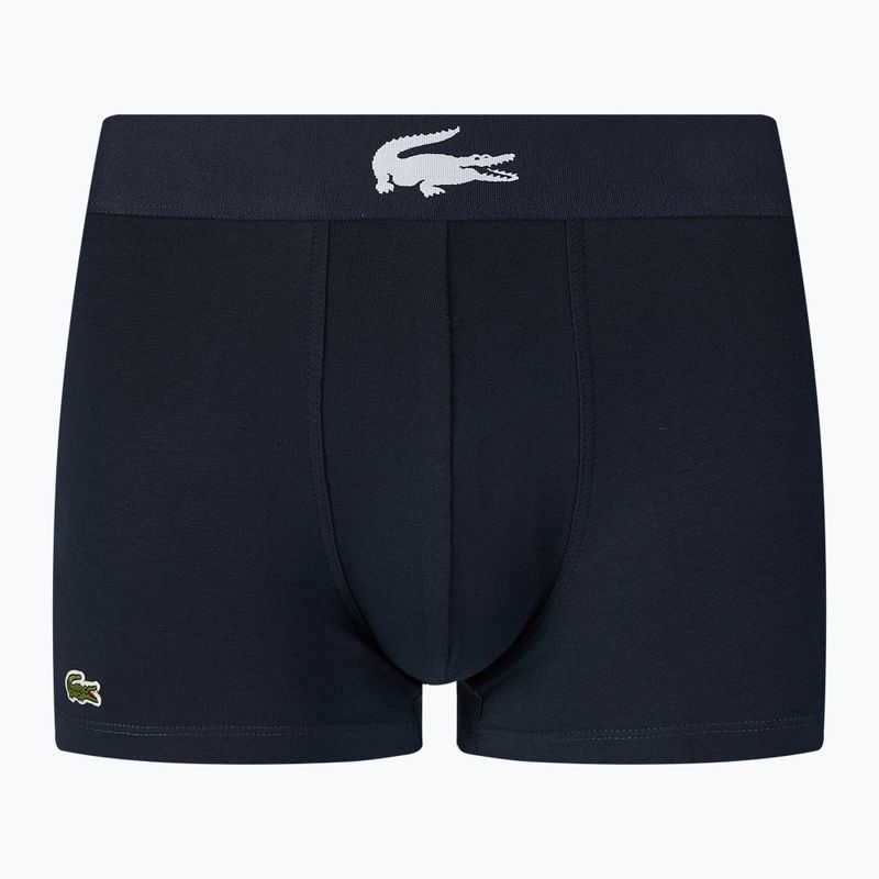 Боксерки Lacoste 5H1803 P52 3 чифта thyme/navy blue/white 10