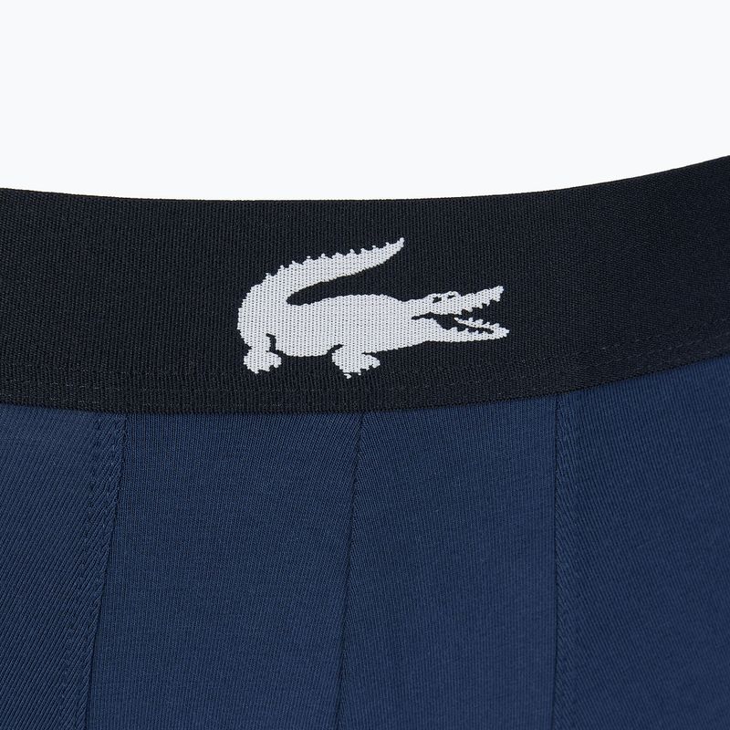 Боксерки Lacoste 5H1803 BCK 3 чифта navy blue/white/silver china 8