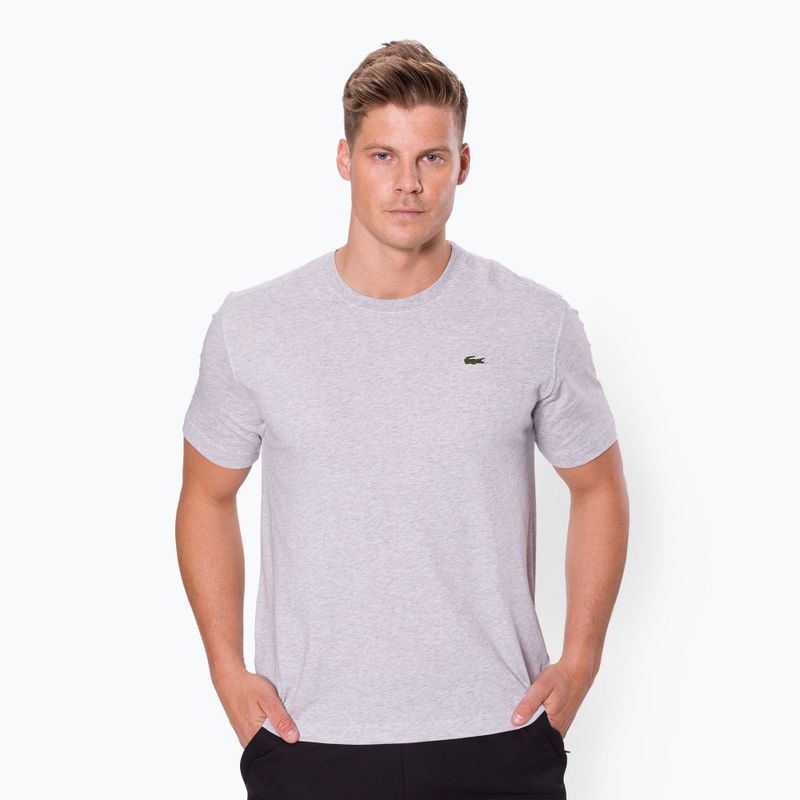 Мъжка тениска за тенис Lacoste сива TH7618 2