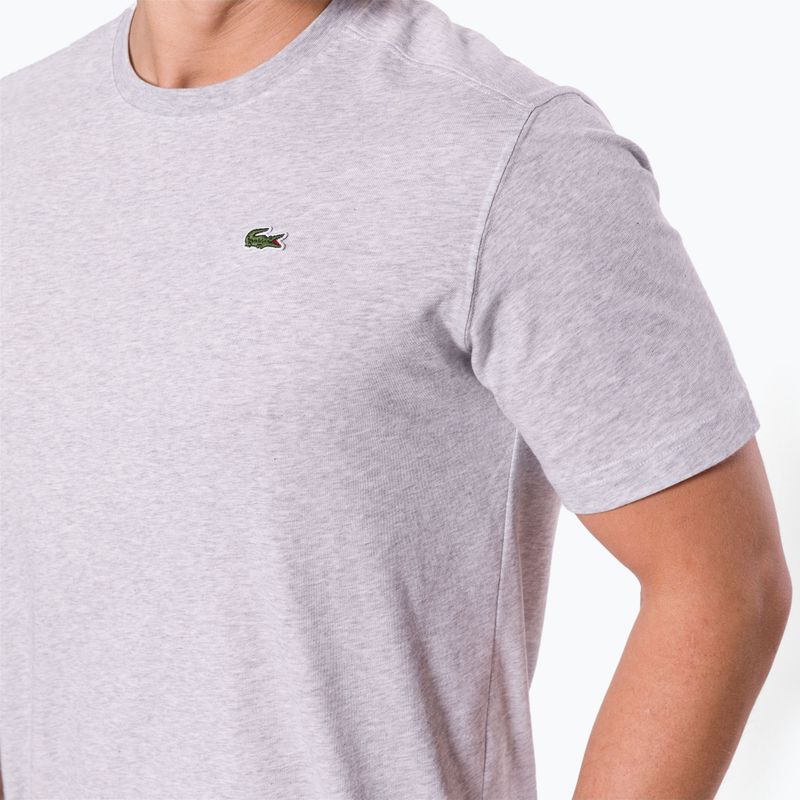 Мъжка тениска за тенис Lacoste сива TH7618 5