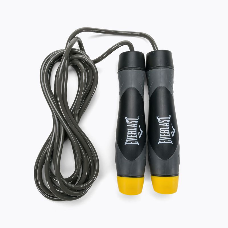 EVERLAST Въже за скачане с тежест черно EV3640