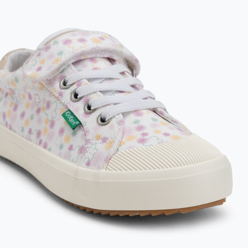 Детски маратонки Kickers Kickgoldi white/print festi summer 7