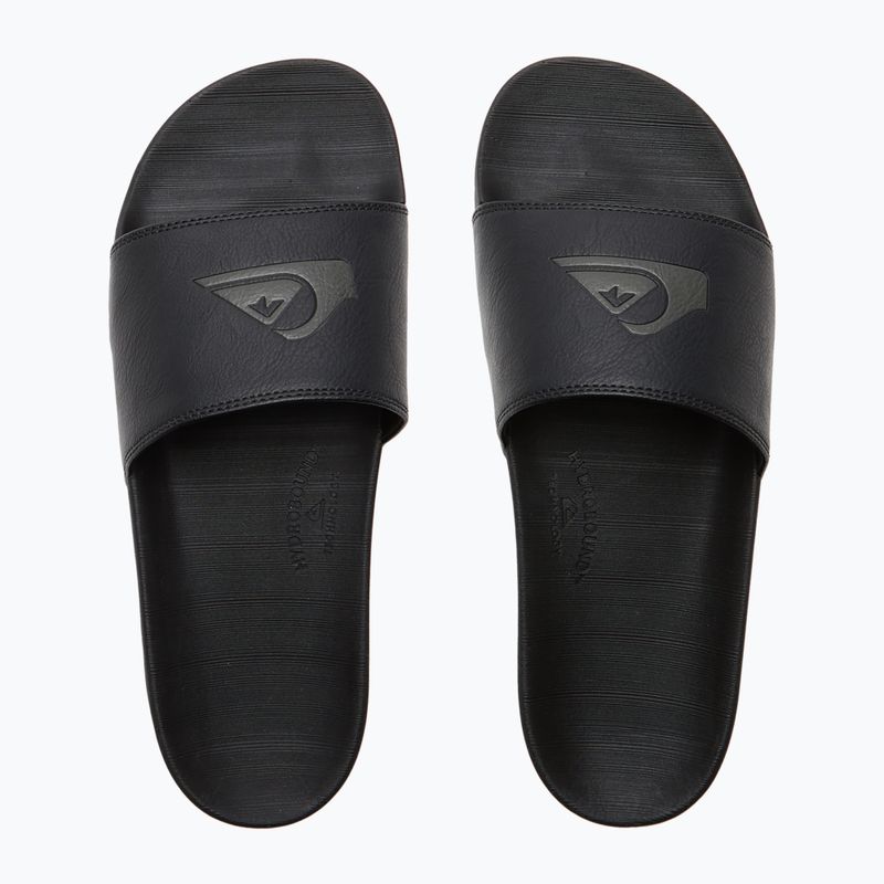 Мъжки чехли Quiksilver Rivi Nubuck Slide black 1 4