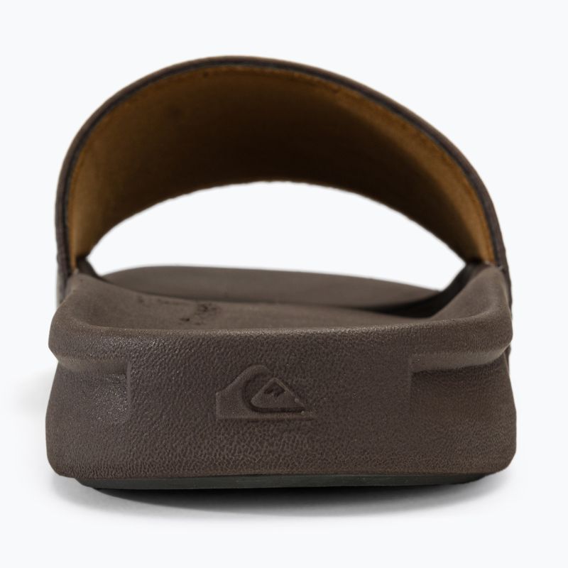 Мъжки чехли Quiksilver Rivi Nubuck Slide brown 1 6