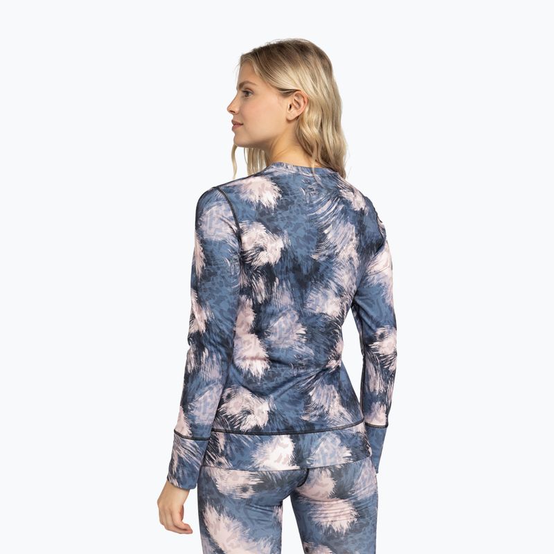 Дамска термоактивна блуза ROXY Daybreak Brushed Top wild wind darknight 3