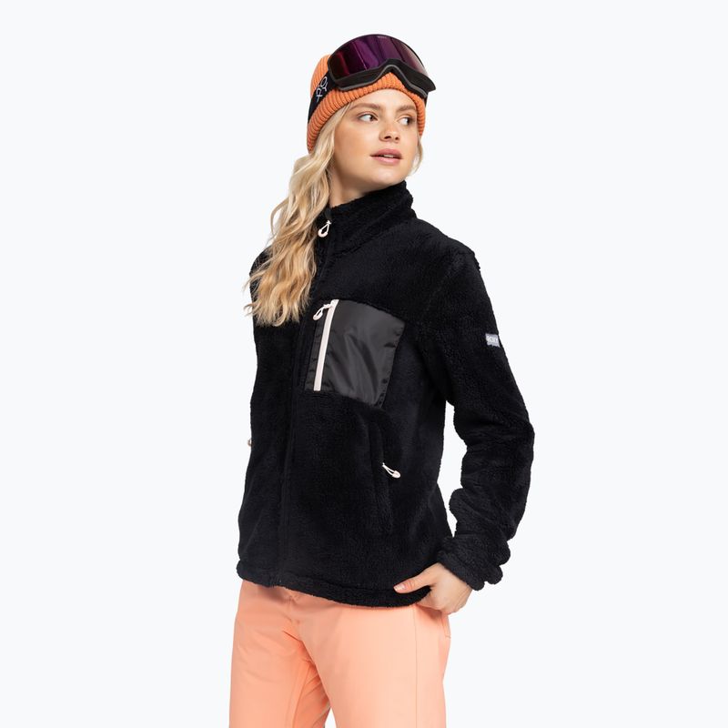 ROXY Alabama Full Zip Solid суитшърт за жени true black 4