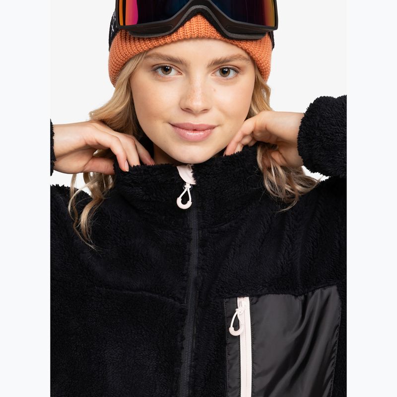 ROXY Alabama Full Zip Solid суитшърт за жени true black 5