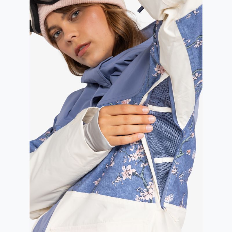 Дамско яке за сноуборд ROXY Chloe Kim Parka wild wind chloe blossom 5