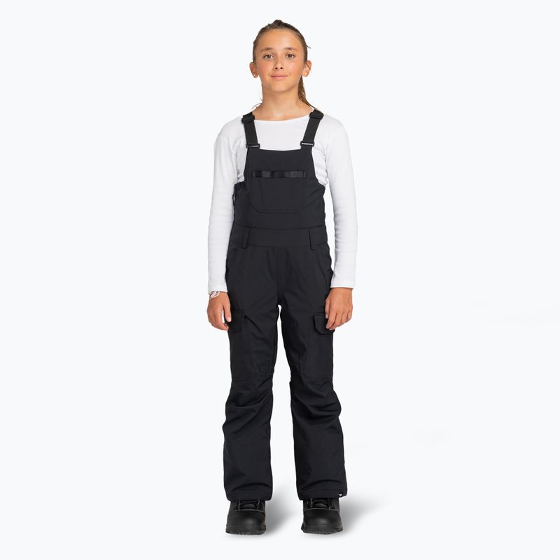 Детски панталони за сноуборд ROXY Non Stop Bib Girl true black