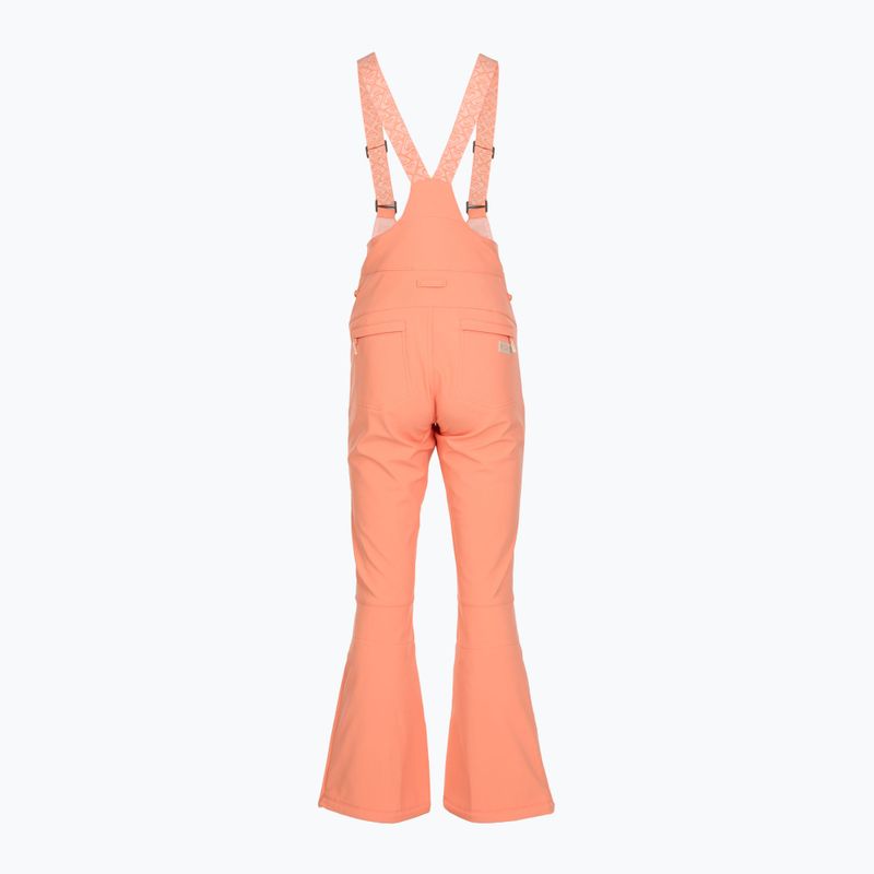 Дамски панталони за сноуборд ROXY Summit Bib peach pink 8