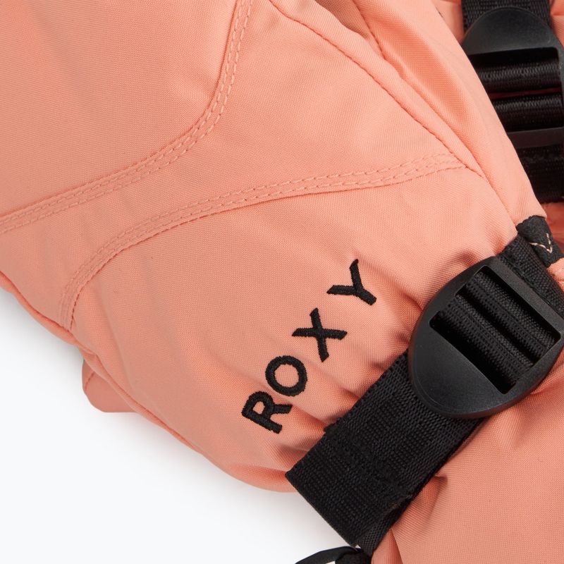 Детски ръкавици за сноуборд ROXY Roxy Jetty Girl Solid Mitt peach pink 4