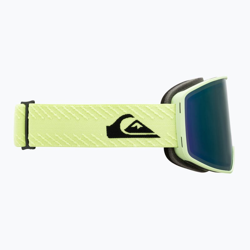 Очила за сноуборд Quiksilver Storm black celery/green ml 4