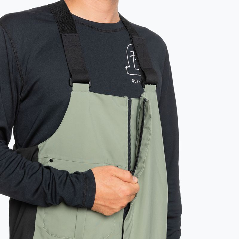 Мъжки панталони за сноуборд Quiksilver Utility Bib sea spray 5