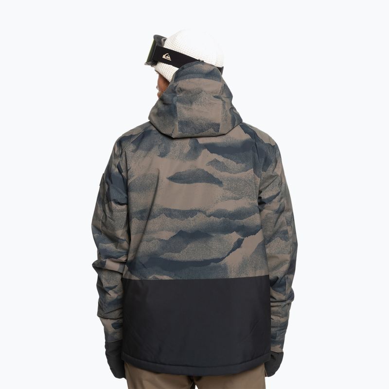 Мъжко яке за сноуборд Quiksilver Mission Printed Block mountain spray canteen 2