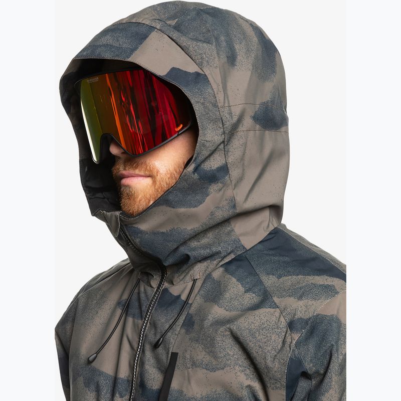 Мъжко яке за сноуборд Quiksilver Mission Printed Block mountain spray canteen 4