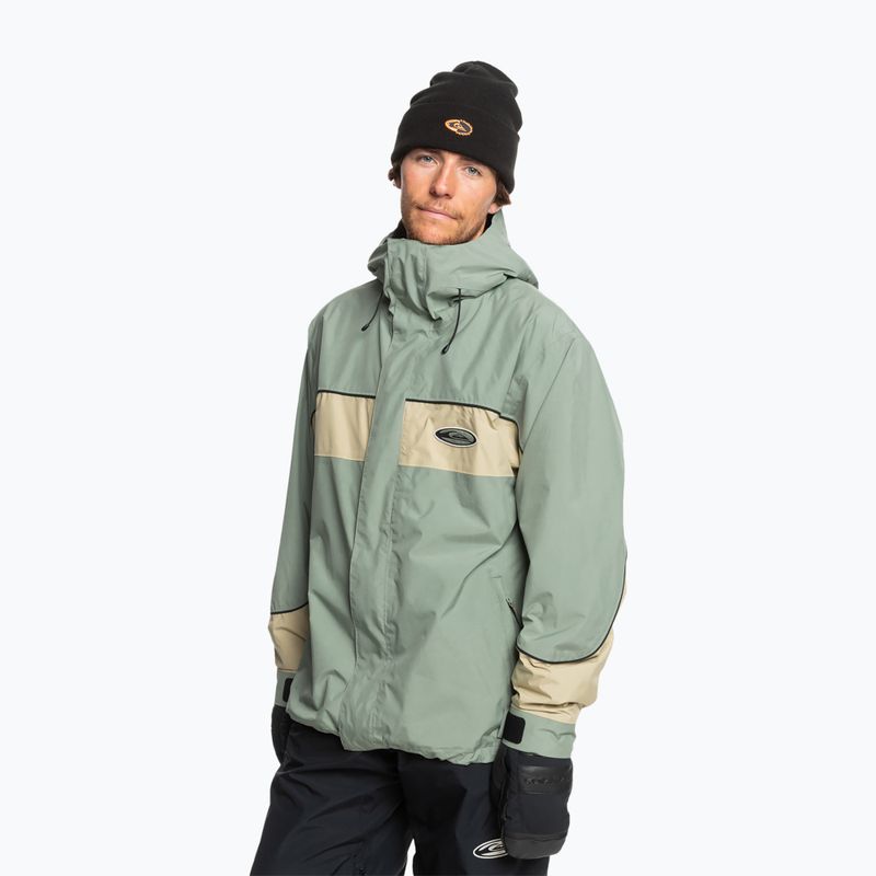 Мъжко яке за сноуборд Quiksilver High Altitude Gore-Tex sea spray 3
