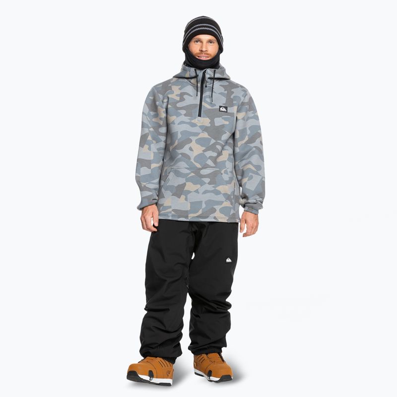 Мъжки суитшърт за сноуборд Quiksilver Shredder Hoodie puzzle camo ice flow 2