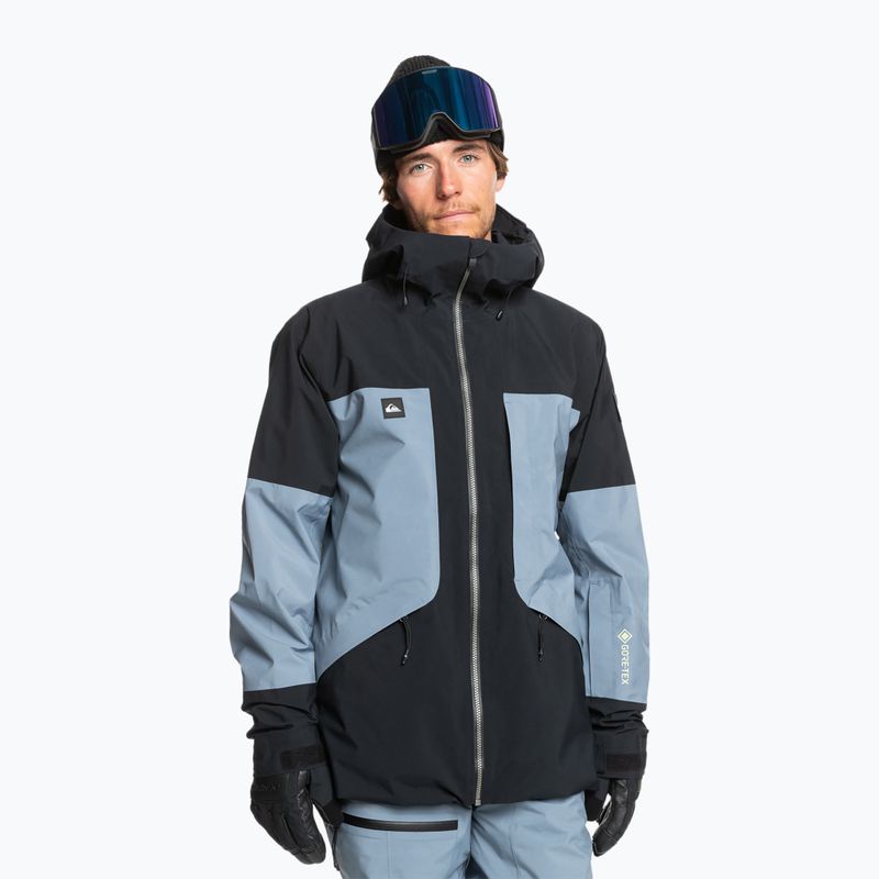 Мъжко яке за сноуборд Quiksilver Forever Stretch Gore-Tex flint stone