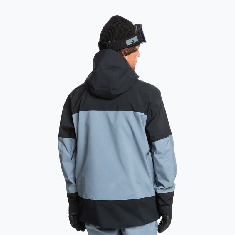 Мъжко яке за сноуборд Quiksilver Forever Stretch Gore-Tex flint stone 2