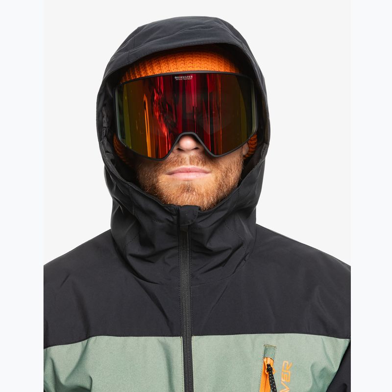 Мъжко яке за сноуборд Quiksilver Morton gradient iced sea spray 4