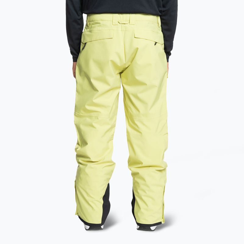 Мъжки панталони за сноуборд Quiksilver Utility celery green 3