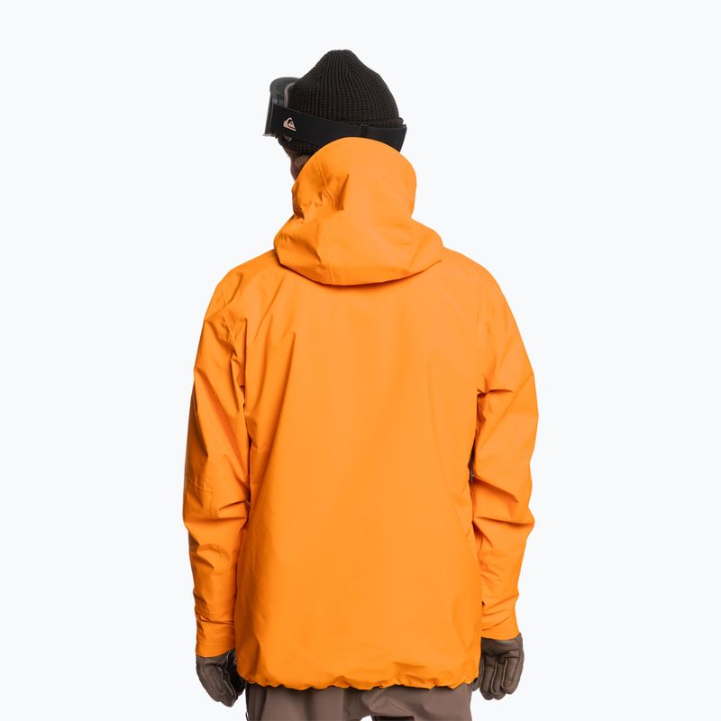 Мъжко яке за сноуборд Quiksilver Pro Path Goretex 2L orange pepper 2