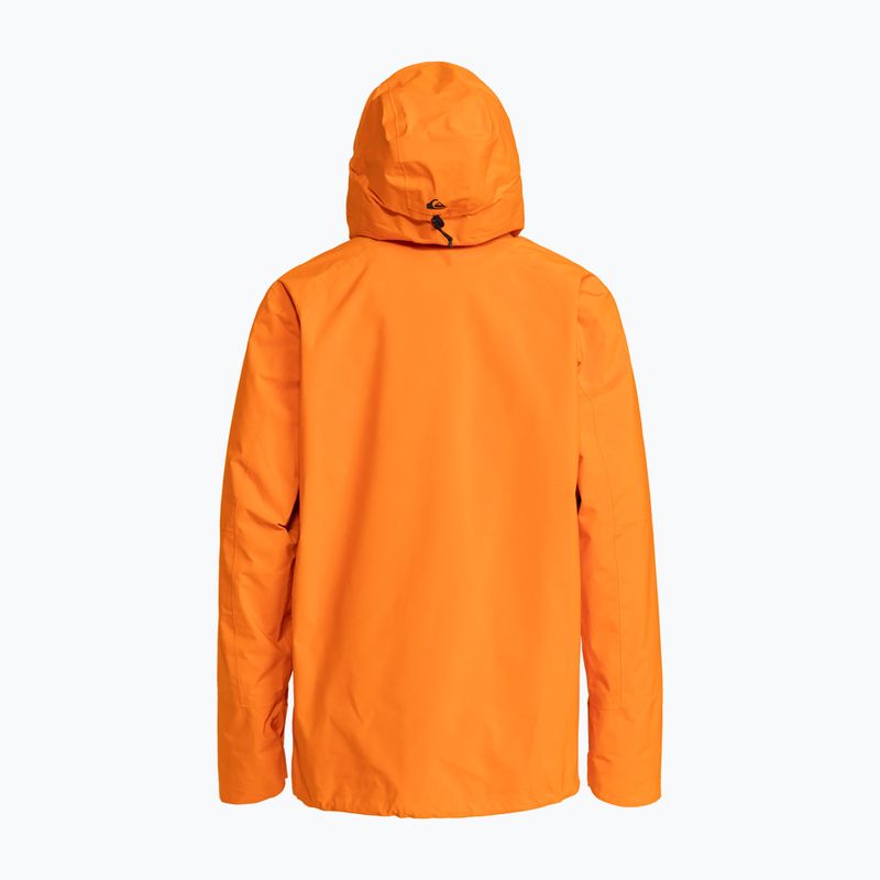 Мъжко яке за сноуборд Quiksilver Pro Path Goretex 2L orange pepper 6