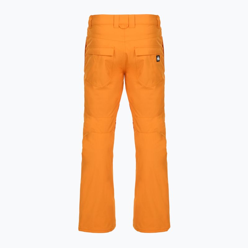 Мъжки панталони за сноуборд Quiksilver Estate orange pepper 8