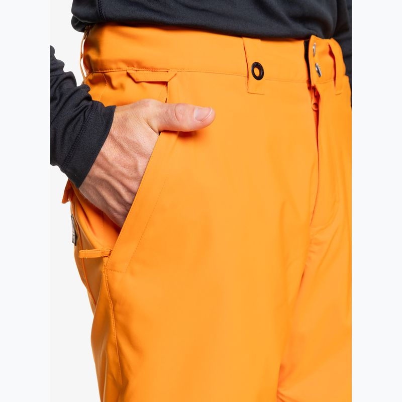 Мъжки панталони за сноуборд Quiksilver Estate orange pepper 5