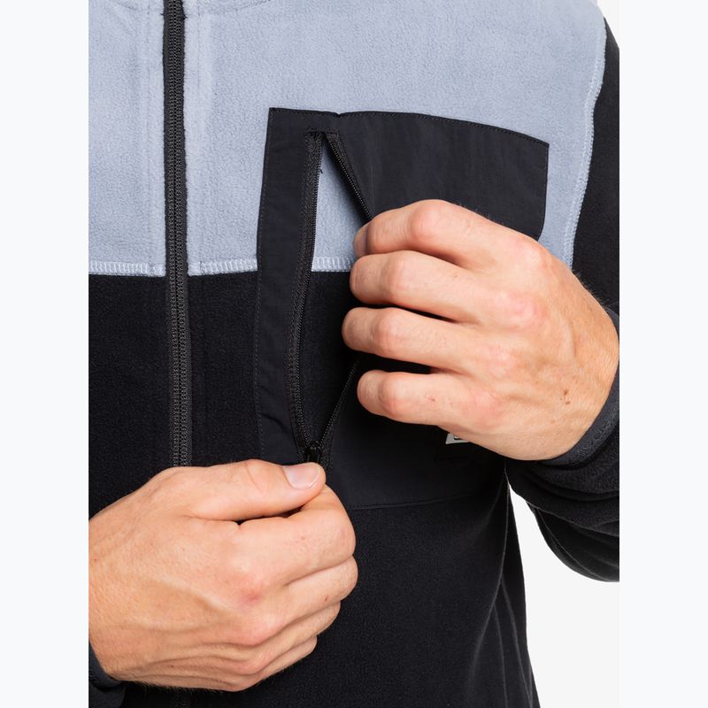 Мъжки суитшърт Quiksilver Aker Full Zip Fleece Sweatshirt true black 4